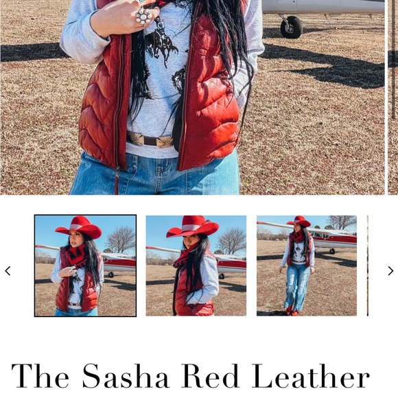 Scully Butter Leather Vest - Picture 6 of 6